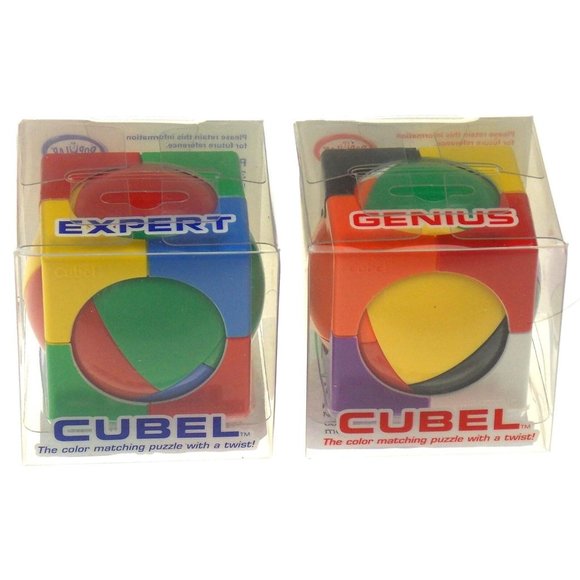 Cubel Expert Genius Puzzles Game Educational Toy Matching Gift Game Twist Ball - Picture 1 of 2